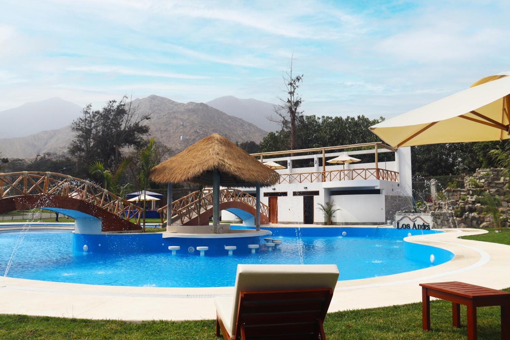 Los Andes - Restaurant & Bungalows Cieneguilla Ngoại thất bức ảnh