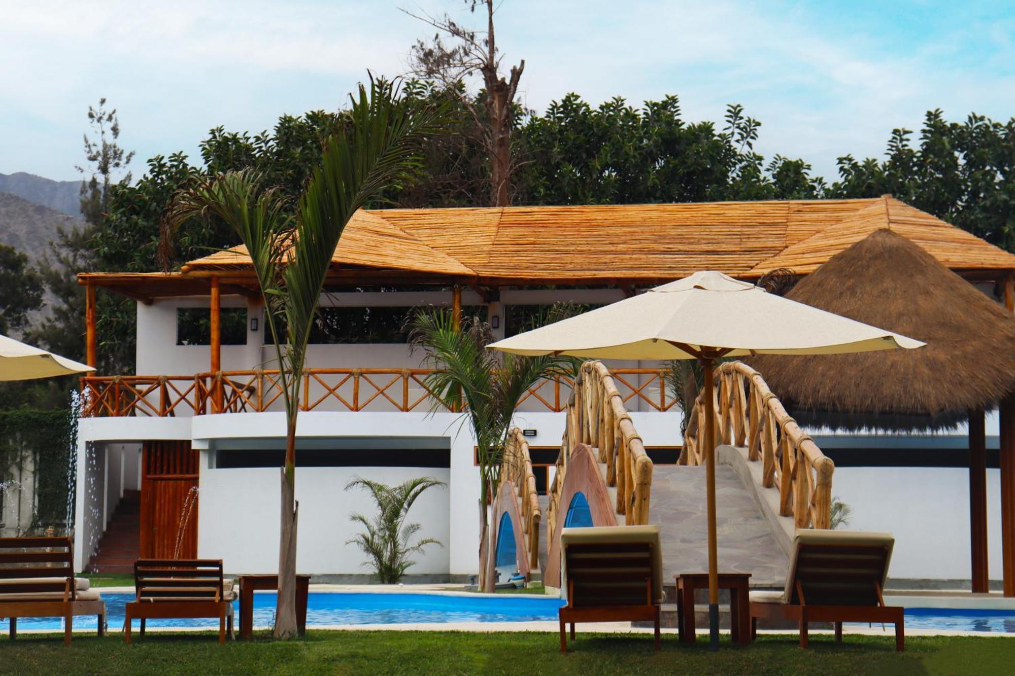 Los Andes - Restaurant & Bungalows Cieneguilla Ngoại thất bức ảnh